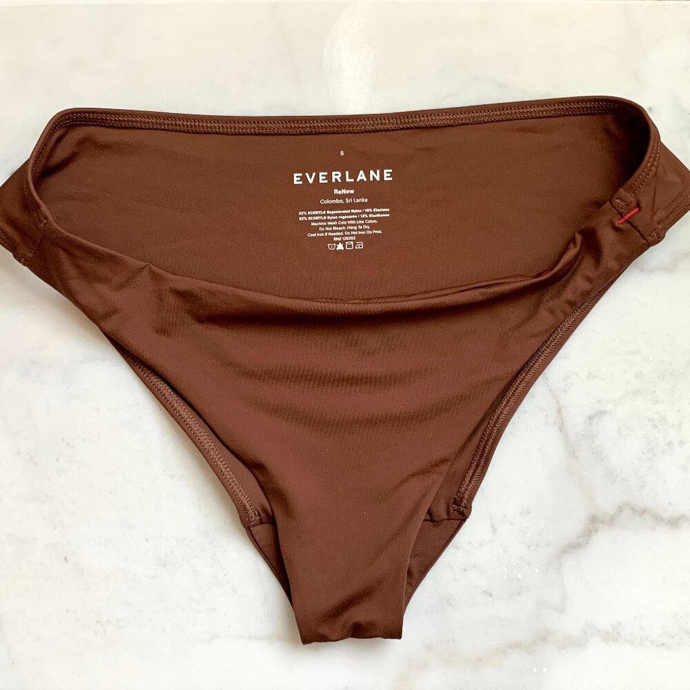 Everlane The Bikini Bottom Brown Size Small
